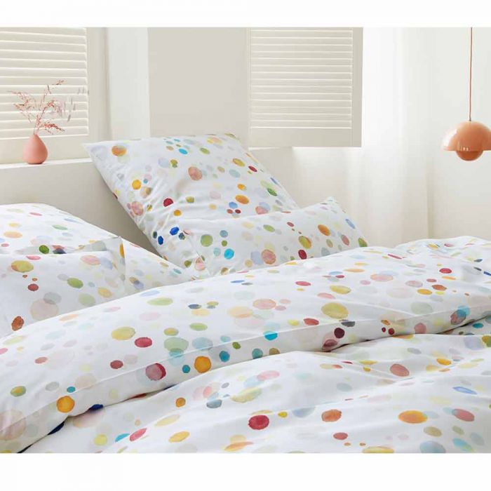 Bettwäsche Splash weiß