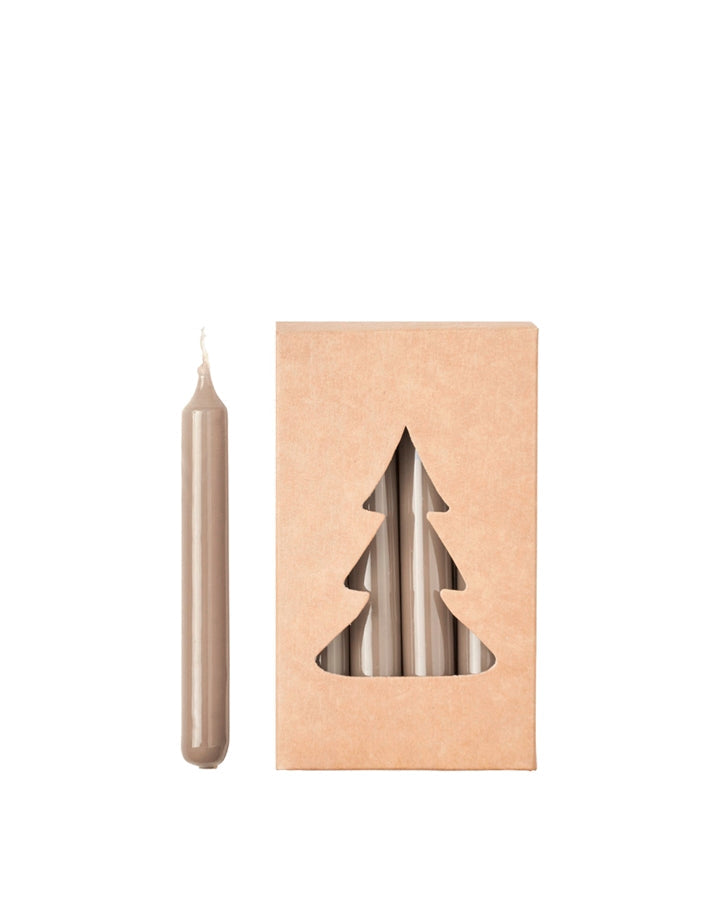 Glossy Christbaumkerzen