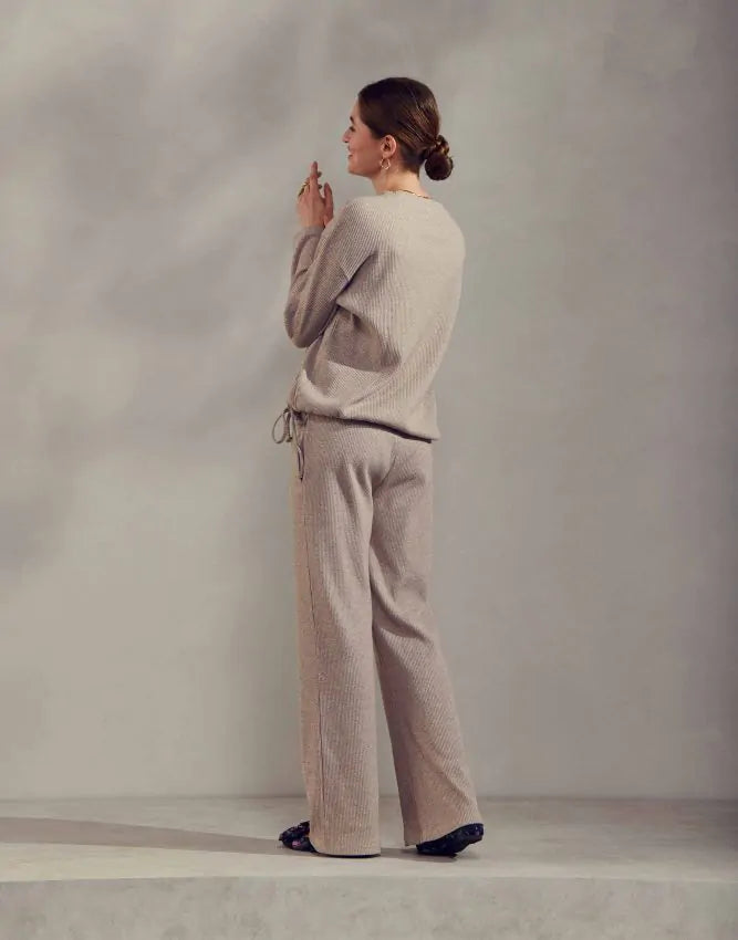 Hose Dani Melange oatmeal