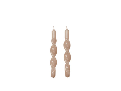 Glossy Twist Kerzen