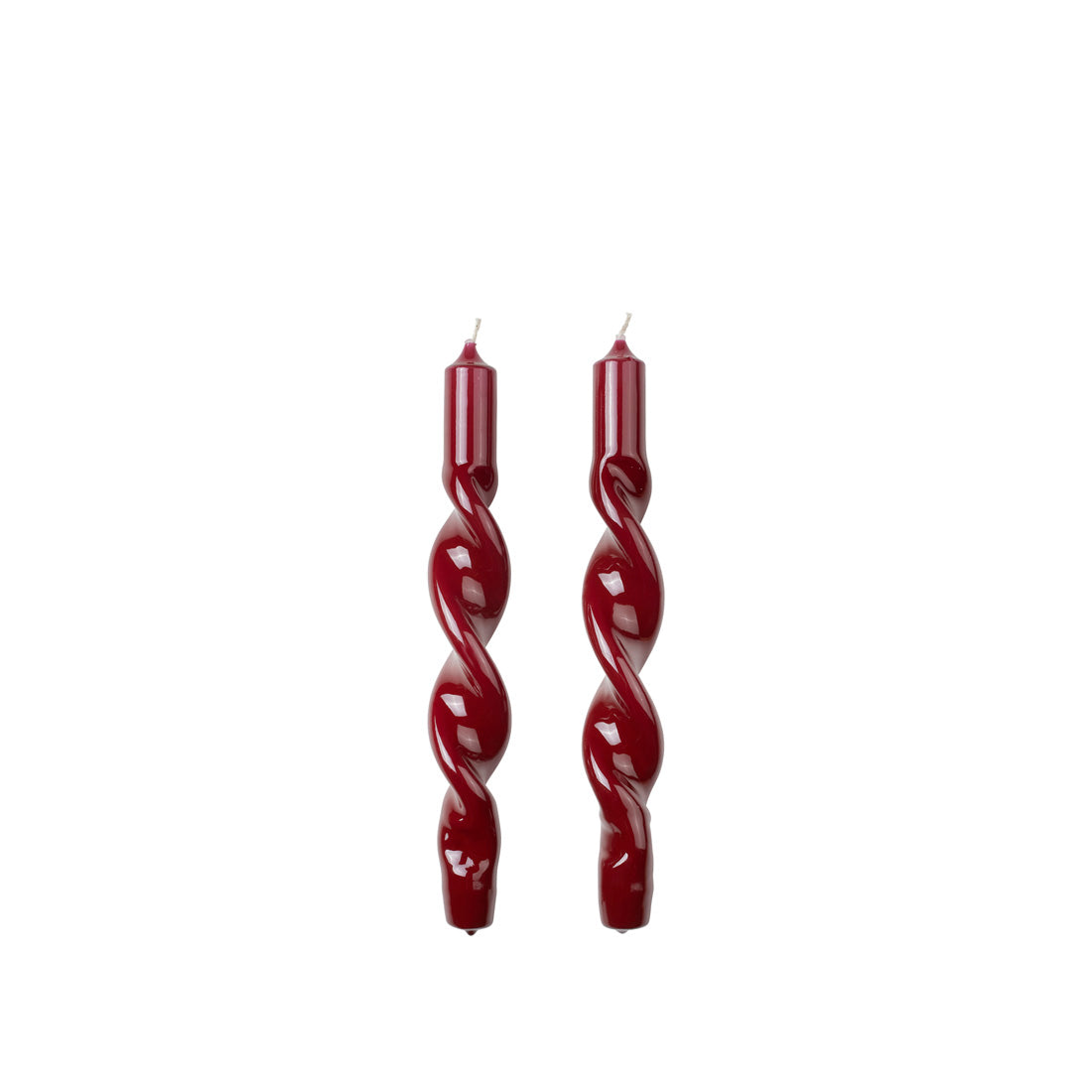 Glossy Twist Kerzen
