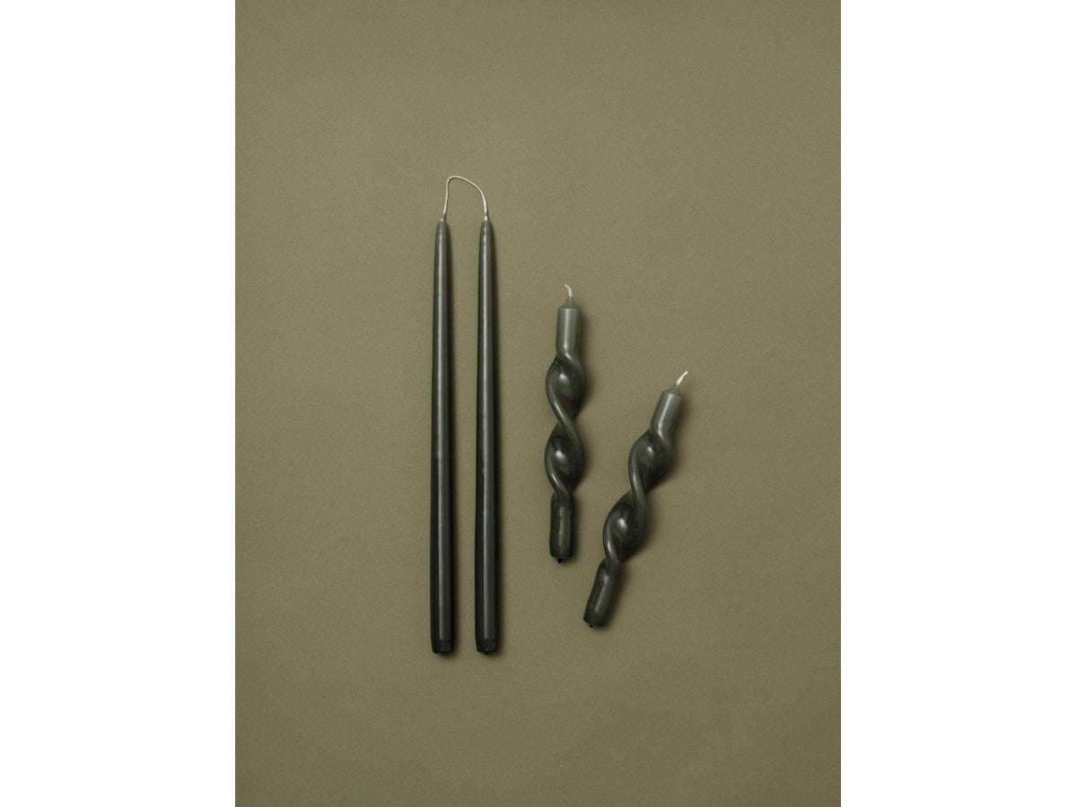 Glossy Twist Kerzen