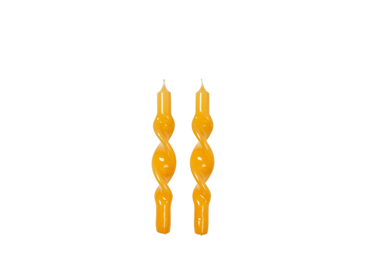 Glossy Twist Kerzen
