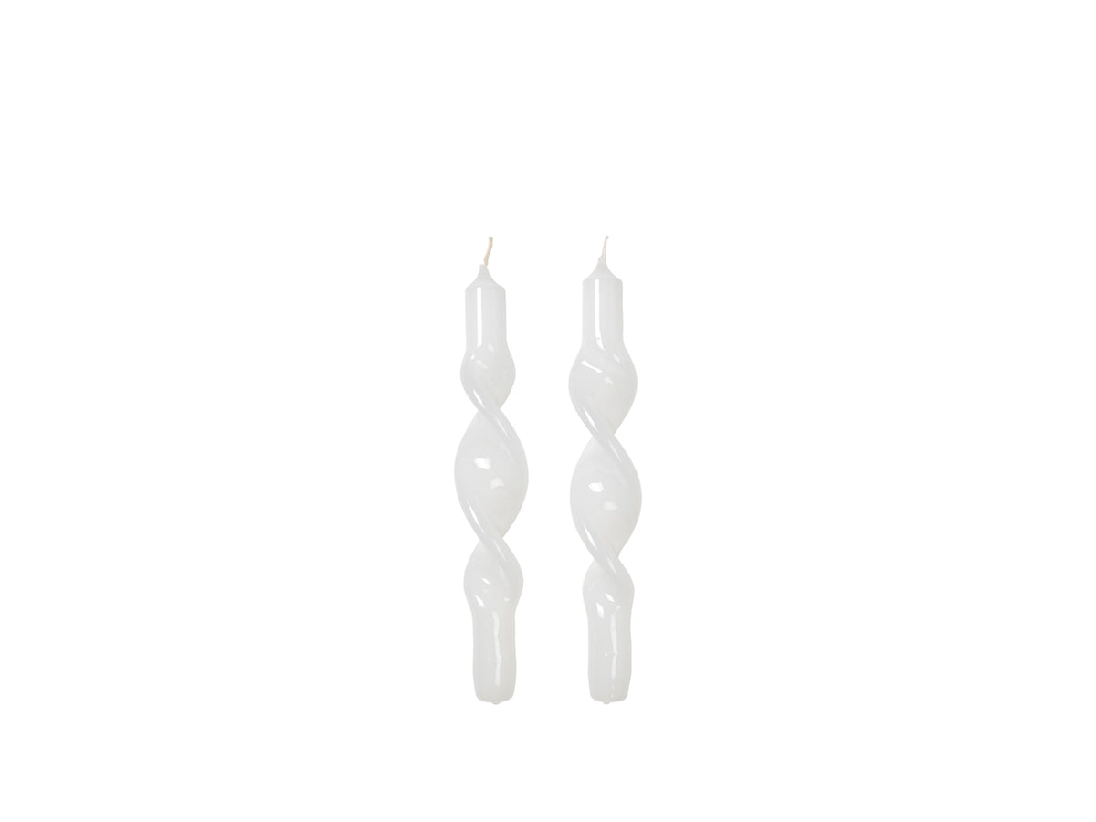 Glossy Twist Kerzen