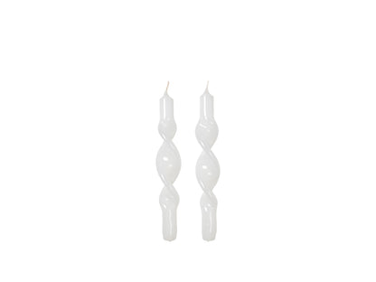 Glossy Twist Kerzen