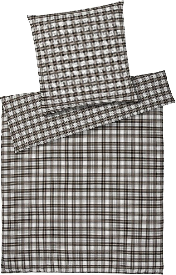 Bettwäsche Hyde Park schoko