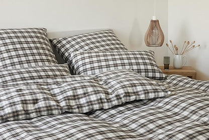 Bettwäsche Hyde Park schoko