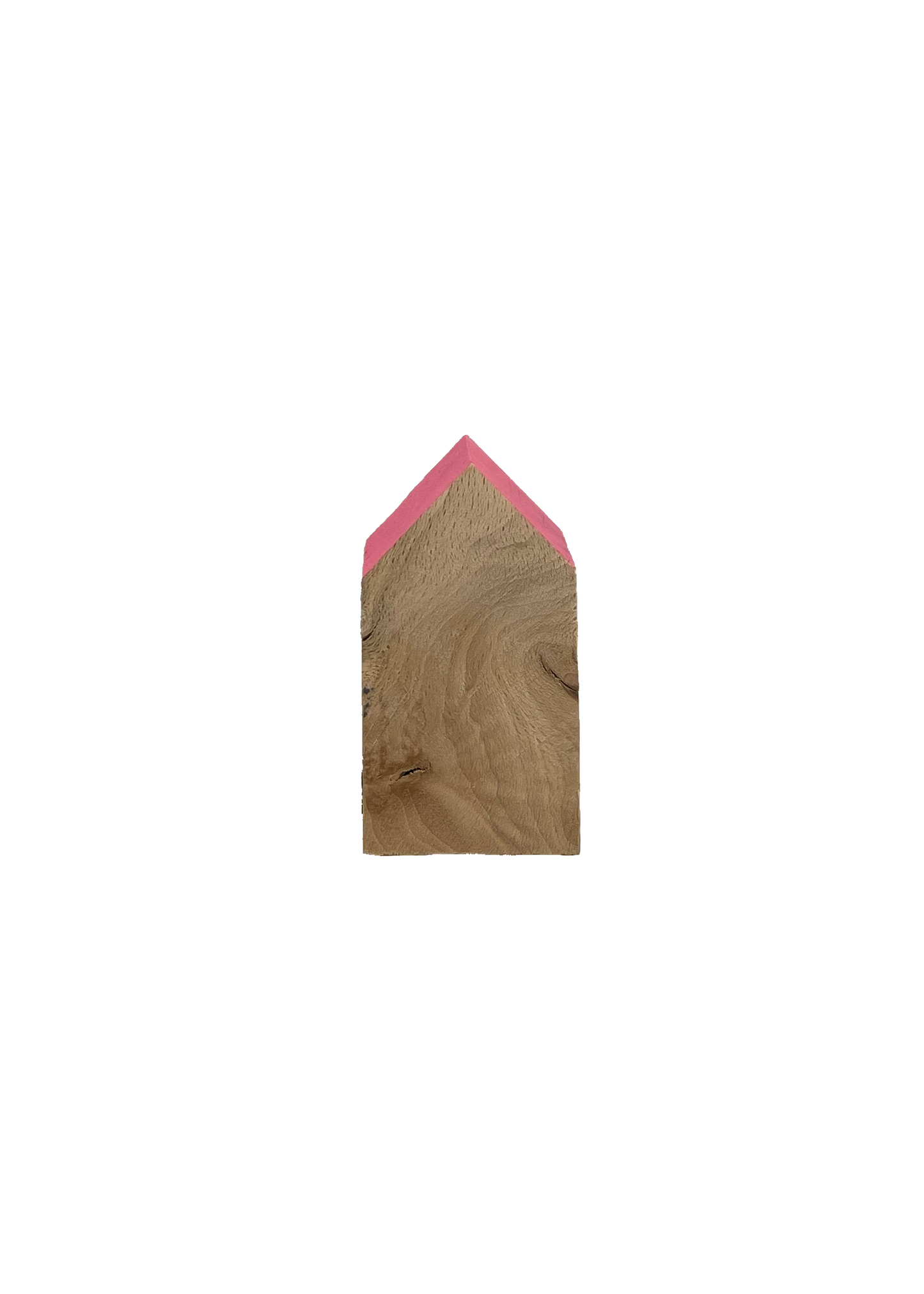 kleines Holzhaus rosa 8cm