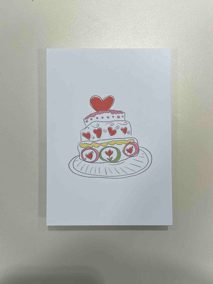 Karte Torte