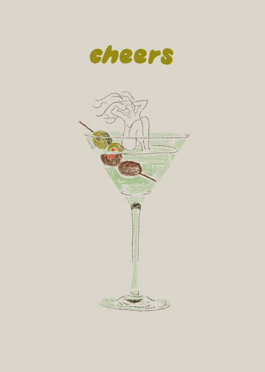 Cheers Martini Karte